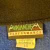 GK FLEECE VEST ADULT LARGE BY AVALANCHE BLUE BLACK GYMNASTICS LOGO Sz AL NWT! - Image 10