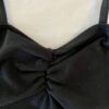 GK ELITE BLACK CHILD LARGE CAMISOLE COTTON/SPANDEX BALLET DANCE GYMNASTICS Sz CL - Image 2