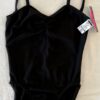 GK ELITE BLACK CHILD LARGE CAMISOLE COTTON/SPANDEX BALLET DANCE GYMNASTICS Sz CL - Image 6