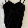 GK ELITE BLACK CHILD LARGE CAMISOLE COTTON/SPANDEX BALLET DANCE GYMNASTICS Sz CL - Image 7