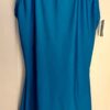 GK TOUSSE' SUIT BIKETARD GIRLS LARGE SLVLS BLUE NYLON/SPANDEX DANCE RUNNING Sz L - Image 8
