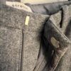 KENAR GRAY DRESS PANTS WOMENS SIZE 4 GRAY STRETCH WOOL BLEND FLARED LINED EUC! - Image 2