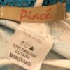 PIACE SUNDRESS LADIES MEDIUM WHITE TEAL FLORAL PRINT COTTON Sz M EUC! - Image 6