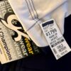 GK  WARM-UP JACKET CHILD MEDIUM BRUSH TRICOT NAVY/WHITE GYMNAST CHEER SKATE Sz M - Image 9