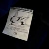 GK  WARM-UP JACKET CHILD MEDIUM BRUSH TRICOT NAVY/WHITE GYMNAST CHEER SKATE Sz M - Image 10