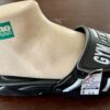 GK SPORTS SANDALS ADULT SHOE SIZE 9/10 BLACK & WHITE W/  PULL-OVER STRAP "GYM" - Image 3
