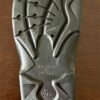 GK SPORTS SANDALS ADULT SHOE SIZE 9/10 BLACK & WHITE W/  PULL-OVER STRAP "GYM" - Image 6