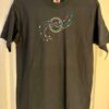 DURABLE GK ADULT MEDIUM BLACK BRIGHT COLOR JEWELED METALLIC T-SHIRT M