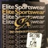 GK ICE FIGURE SKATE DRESS GIRLS MEDIUM SLVLS MICROFIBER ROYAL WHITE NAVY CM NWT! - Image 3
