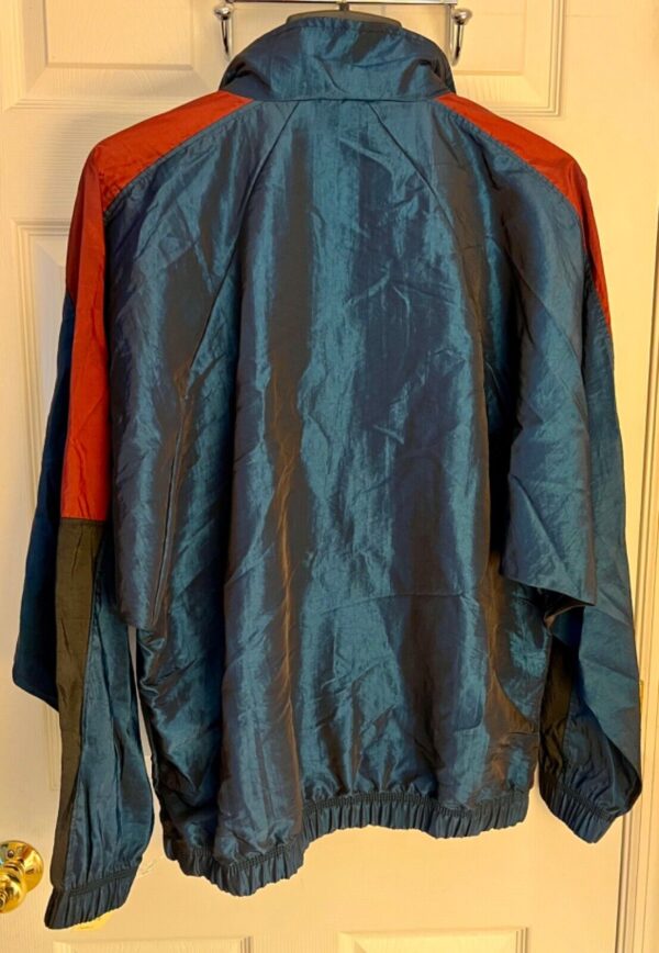 GK BLUE SPRUCE IRIDESCENT ADULT X-LARGE GYMNASTIC ALL SPORT WARM UP JACKET SZ XL - Image 5