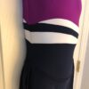 GK ICE FIGURE SKATE DRESS GIRLS MEDIUM SLVLS MICROFIBER ROYAL WHITE NAVY CM NWT! - Image 6