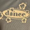 GK DANCE TANK TOP ADULT MEDIUM BLUE SURFER SPORT COTTON FLORAL GRAPHICS JA Sz AM - Image 2