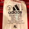 ADIDAS RED NYLON BLUE STRIPES GK GYMNASTICS DANCE LEOTARD Sz AL - Image 6
