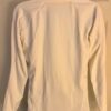 GK WHITE WARM UP JACKET ADULT SMALL L/S ZIP UP  BRUSH TRICOT SKATE GYMNASTICS S - Image 3