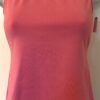GK DANCE JAZZ CHEER ADULT SMALL PINK DRY TECH SLVLS RACERBACK TANK TOP Sz AS NWT