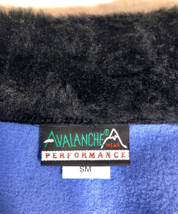 AVALANCHE CHEER FLEECE JACKET LADIES SMALL OCEAN BLUE FAUX FUR COLLAR  Sz S NWT! - Image 7