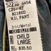 GK WARM UP PANTS CHILD LARGE FOREST IRIDESCENT GOLD MET GYMNASTIC ATHLETIC Sz L - Image 5