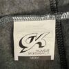 GK SKATE GIRLS MEDIUM GRAY POLY FLEECE CRINKLE NYLON CROPPED RIBBON TRIM VEST M - Image 10