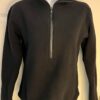 GK BLACK FLEECE PULLOVER ADULT SMALL HIGH COLLAR ICE SKATE ACTIVE OUTDOOR SZ S