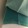 GK FIGURE SKATE ADULT SMALL GREEN GRAY VELVET CAP SLV CROP TOP & SKIRT SET AS - Image 4