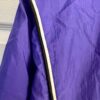 GK PULLOVER ADULT SMALL PURPLE CRINKLE NYLON GYMNASTS ACTIVEWEAR WARM UP JACKET - Image 2