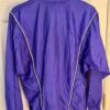 GK PULLOVER ADULT SMALL PURPLE CRINKLE NYLON GYMNASTS ACTIVEWEAR WARM UP JACKET - Image 4
