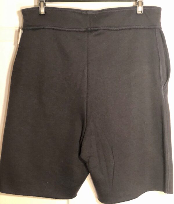 GK CALHOUN YOUTH LARGE BLACK FLEECE 50/50 GYMNASTICS USA GRAPHICS SHORTS AL NWT! - Image 2