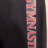 GK CALHOUN YOUTH LARGE BLACK FLEECE 50/50 GYMNASTICS USA GRAPHICS SHORTS AL NWT! - Image 6