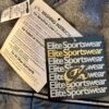 GK SKATE VEST ADULT LARGE GRAY POLY FLEECE CRINKLE NYLON CROPPED RIBBON TRIM L - Image 8