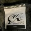 GK SKATE VEST ADULT LARGE GRAY POLY FLEECE CRINKLE NYLON CROPPED RIBBON TRIM L - Image 10