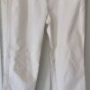 DKNY PANTS LADIES SIZE 6 WHITE ANKLE ZIP COTTON STRETCH STRAIGHT LEG SZ 6 EUC!
