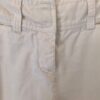 DKNY PANTS LADIES SIZE 6 WHITE ANKLE ZIP COTTON STRETCH STRAIGHT LEG SZ 6 EUC! - Image 2