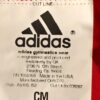 ADIDAS GK BOYS MEDIUM COMPETITION SHORTS RED N/S GYMNASTICS RUNNING GYM CM NWT! - Image 6