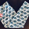 GK CHEER BEACH LOUNGE PANTS LADIES LARGE COTTON WHITE â€œCHEERâ€ PRINT Sz AL NWT!