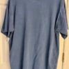 VTG UNIVERSITY WEAR MENS MED FADED BLUE HVY WT COTTON POCKET TEE NO SHRINK Sz M - Image 2