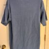VTG UNIVERSITY WEAR MENS MED FADED BLUE HVY WT COTTON POCKET TEE NO SHRINK Sz M - Image 5