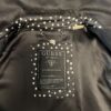 Guess Los Angeles Womens Size 6 Black Cotton One Button Jacket Blazer Preowned - Image 4