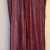 GK DANCE JAZZ PANTS CHILD MEDIUM BURGUNDY FOIL VELVET WAISTBAND HIP HUGGER Sz CM - Image 2