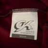 GK DANCE JAZZ PANTS CHILD MEDIUM BURGUNDY FOIL VELVET WAISTBAND HIP HUGGER Sz CM - Image 9
