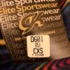 GK DANCE BALLET WRAP SKIRT CHILD X-SMALL WAVE PATTERN BLUE VELVET TIE CXS NWT! - Image 5