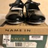 LEOâ€™S CHORUS TAPPER #208 SIZE CHILD 2.5 BLACK PATENT LEATHER TAP BUCKLE SHOE NIB - Image 3