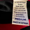GK ADULT MEDIUM 2-LAYER LG SLEEVE BLACK RED COTTON USA/GYMNAST GRAPHICS TEE SZ S - Image 8