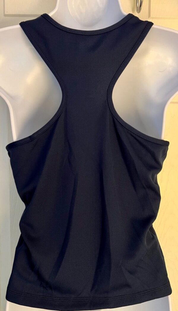 TOUSSE' BY GK ELITE LADIES LARGE NAVY RACERBACK NYLON/MESH TOP RUNNING Sz AL NWT - Image 5