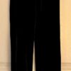 GK DANCE JAZZ LADIES X-SMALL BLACK VELVET CUFFED DRESS PERFORMANCE PANTS XS NWT! - Image 6