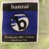 GK "SKATE" VTG  BANZAI UNISEX ADULT X-LARGE SSLV LIME TYE DYE COTTON TEE Sz XL - Image 6