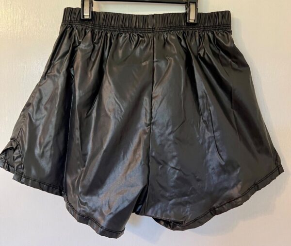 GK SHANNON MILLER BOXERS CHILD LARGE BLACK SHINY NYLON GYMNASTS CHEER ATHLETIC L - Image 4