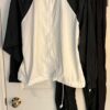 GK BLACK WHITE ADULT SMALL SUPPLEX GYMNAST CHEER SWIM TRACK ACTIVE WARM UP SET S