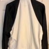 GK BLACK WHITE ADULT SMALL SUPPLEX GYMNAST CHEER SWIM TRACK ACTIVE WARM UP SET S - Image 5