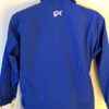 GK BLUE TASLAN CHILD X-SMALL GYMNASTICS ATHLETES WARM UP PULLOVER JACKET Sz CXS - Image 3