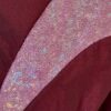 GK BURGUNDY IRIDESCENT UNISEX SMALL LONG SLEEVE AZALEA QUARTZ WARM UP JACKET AS - Image 3